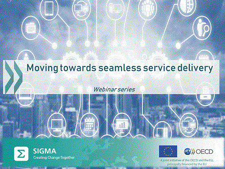 SIGMA service delivery webinars, March 2021, webpage image